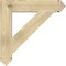 Ekena Millwork Traditional Arts & Crafts Rough Sawn Bracket, Douglas Fir, 6"W x 34"D x 34"H BKT06X34X34TRA03RDF - alternate 2